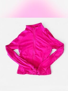 Lululemon hot pink define Jacket